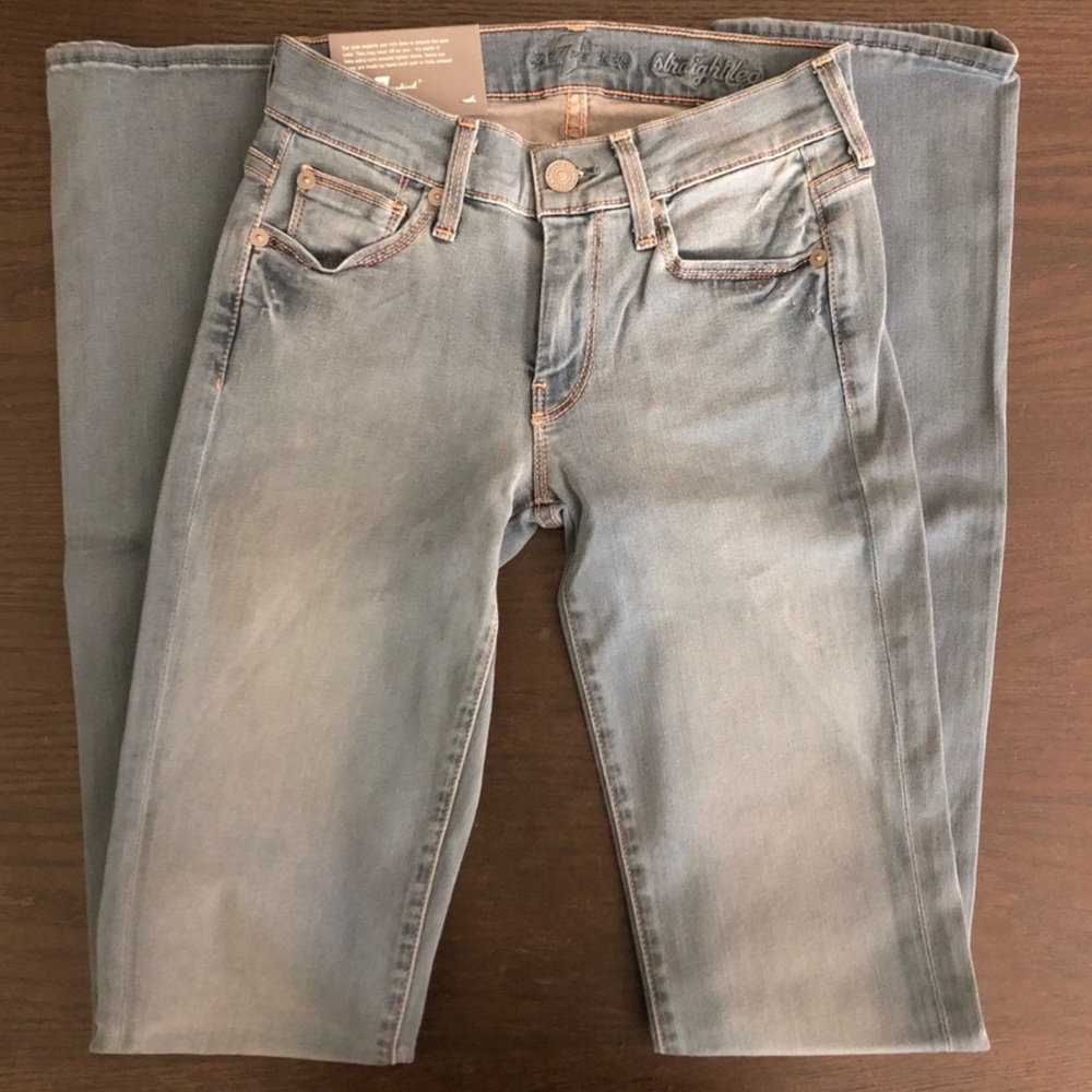 7 For All Mankind Classic Straight Leg Jeans